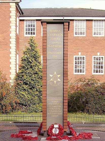 Burma Star Memorial Bromsgrove